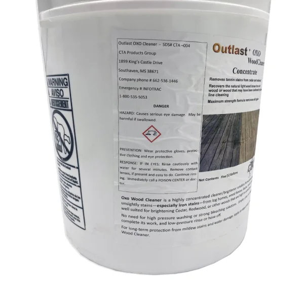 Outlast Oxo Wood Cleaner - Image 3